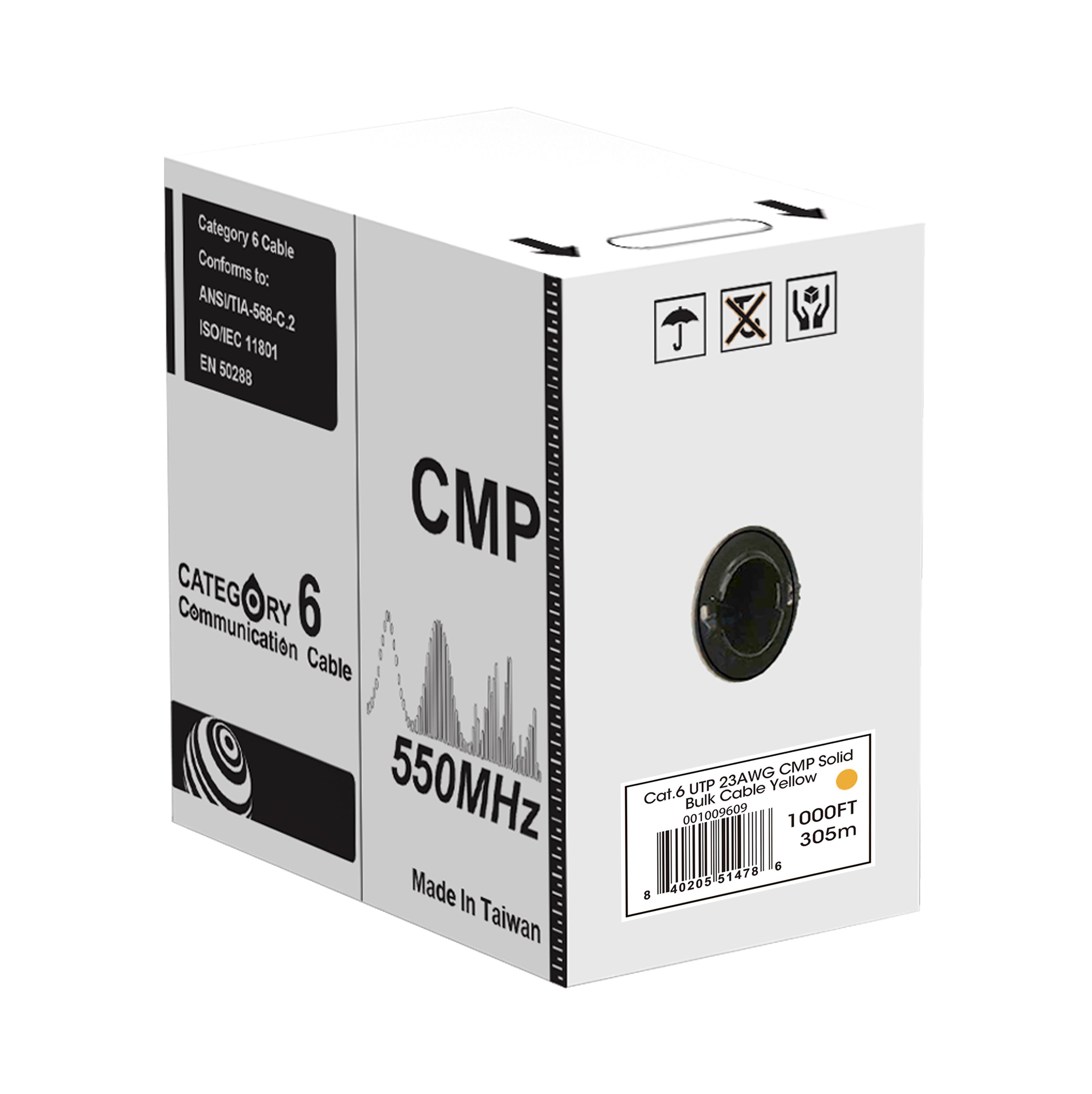 CAT6 UTP 23AWG Solid CMP bulk cable CAT6 UTP 23AWG Solid CMP bulk cable